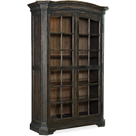 Mullins Prairie Display Cabinet with Touch Lighting